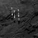 Rosetta’s balancing boulders. (SA/Rosetta/MPS for OSIRIS Team MPS/UPD/LAM/IAA/SSO/INTA/UPM/DASP/IDA.)
